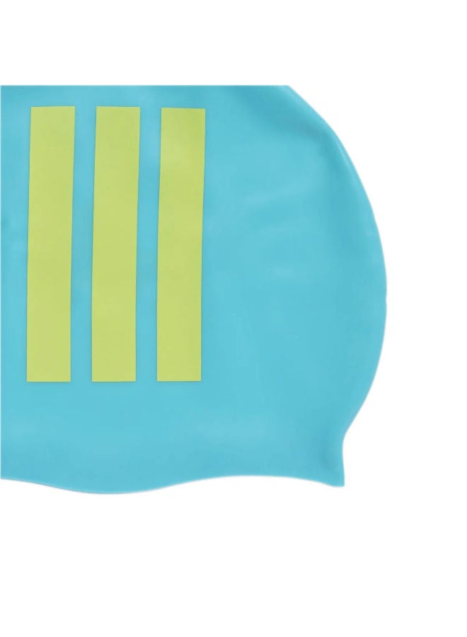 Adidas Kids 3-Stripes Swim Cap - Image 4